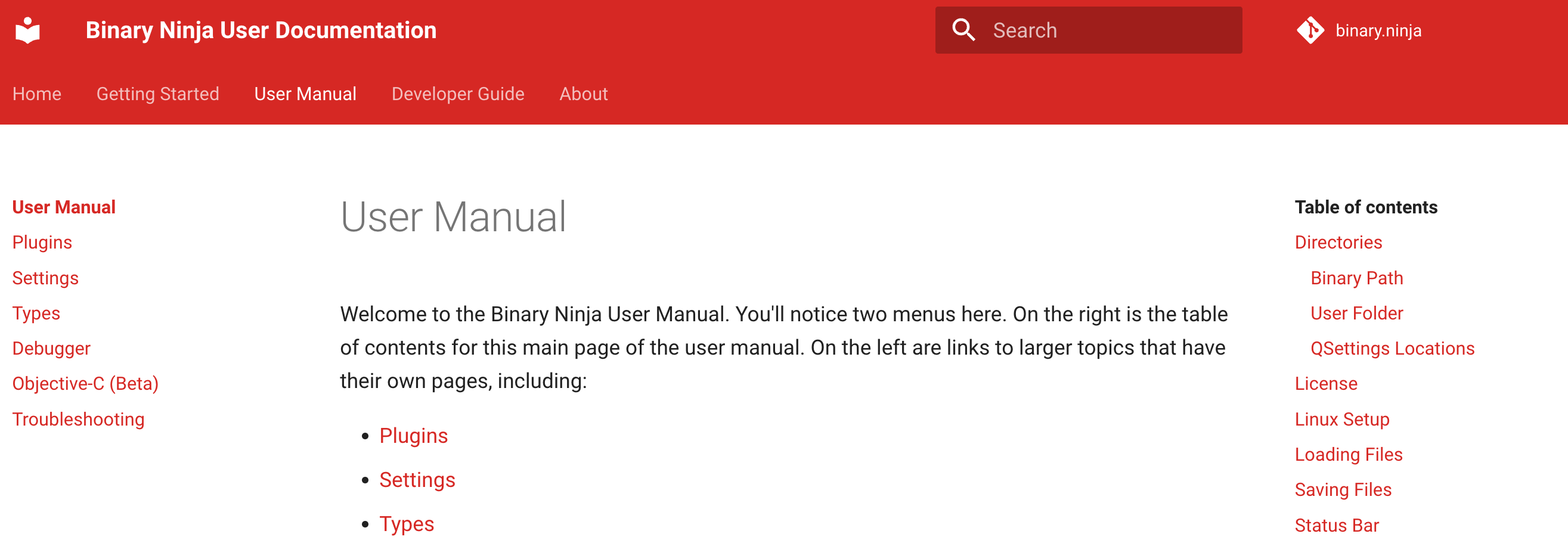 New Documentation