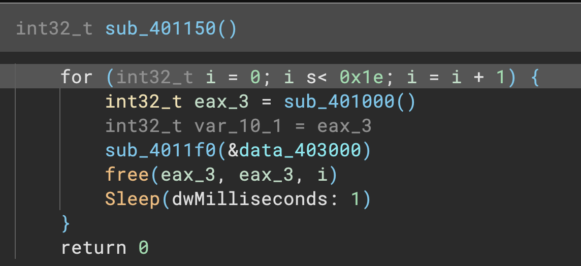 For loop counter automatically named
