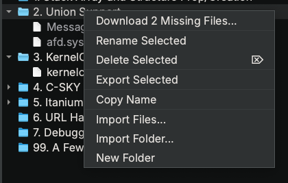 Download Missing