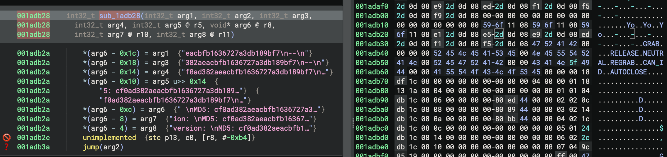 Bad Function