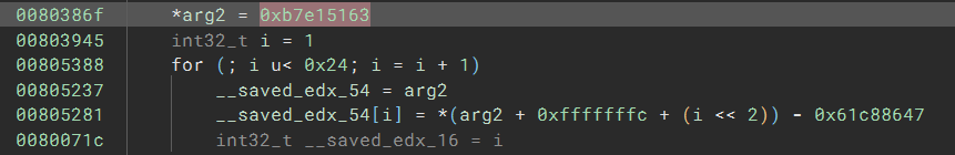 RC6 constant