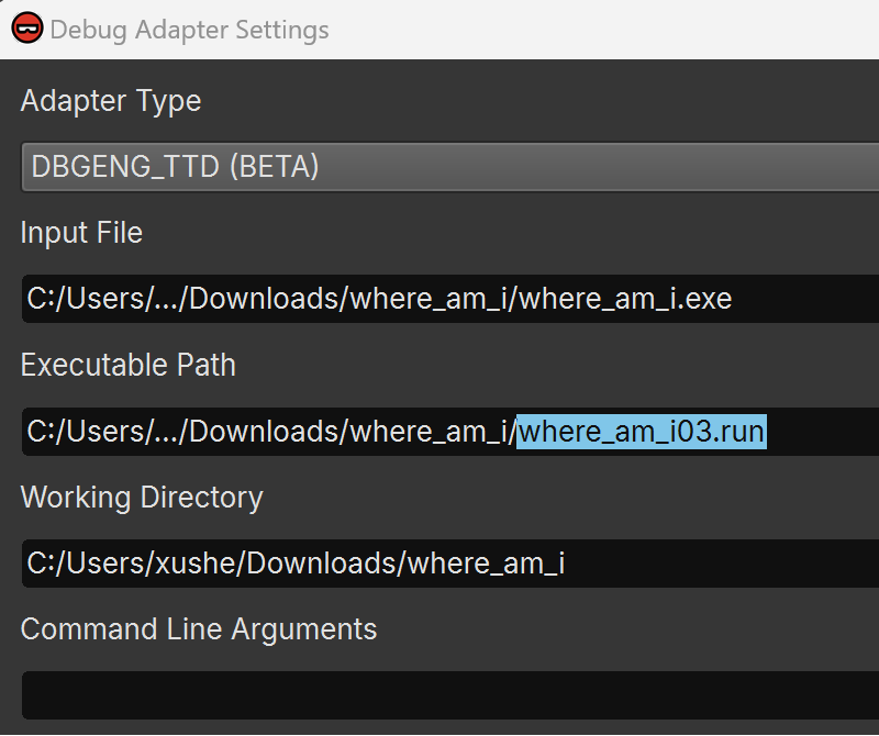 TTD config