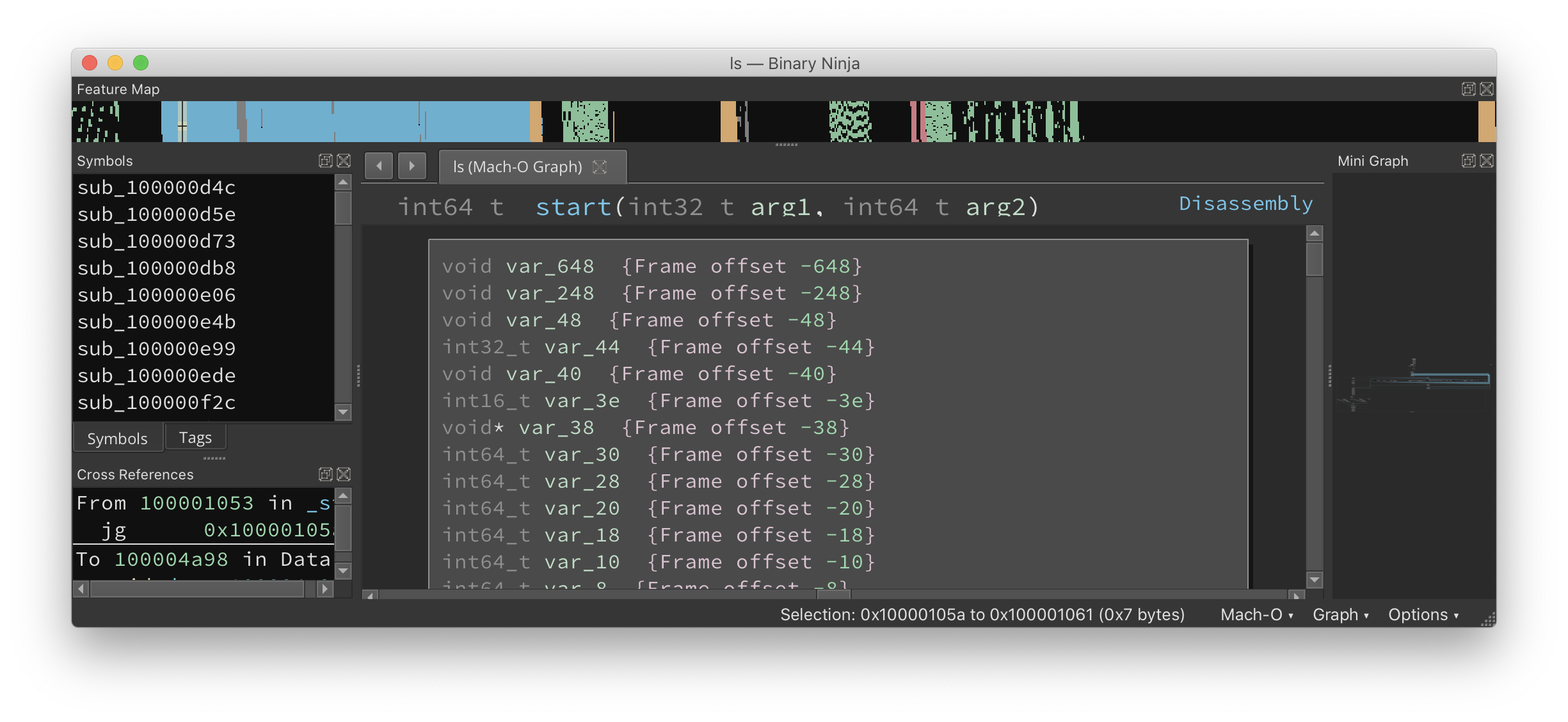 Horizontal Featuremap