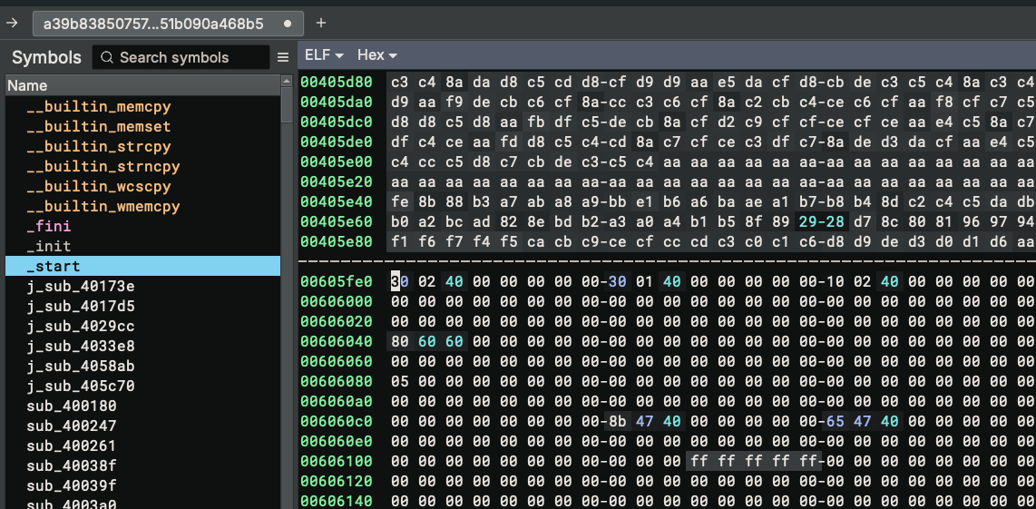 Navigation To _start