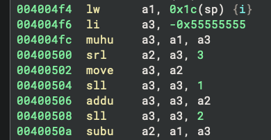 division-by-multiplication 