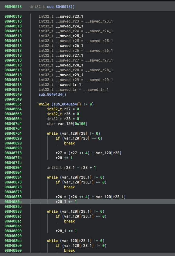 Control flow looks pretty good, but clearly there are improvements left on the table