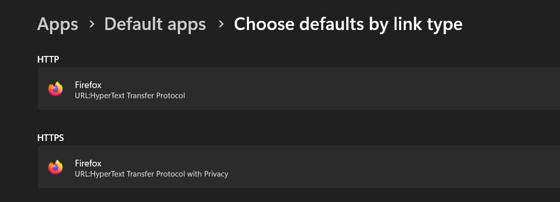Settings app